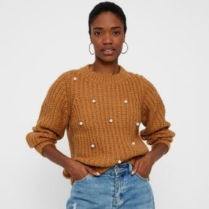 NWT Vero Moda Knit Pearl Sweater